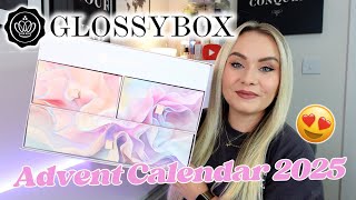 GLOSSYBOX ADVENT CALENDAR 2025 UNBOXING & REVIEW - WOW! 🤩 MISS BOUX