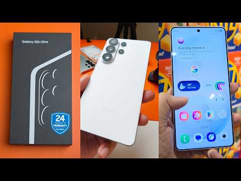 Samsung Galaxy S26 Ultra - Unboxing & First Look! WHAT?