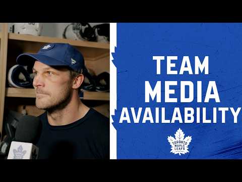 Maple Leafs Full Media Availability | Pre Game at Calgary Flames | October 26, 2026