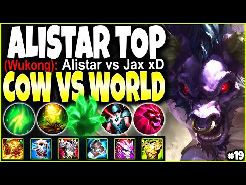 Alistar Top Lane a COW vs the WORLD ~ LoL Meta Alistar Build Guide #19 🔥 LoL Alistar s12 Gameplay