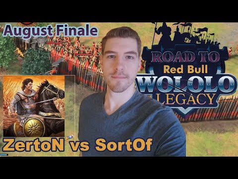 MONSTERMATCH - ZertoN vs SortOf - Age of Empires IV - Road to Wololo August Finale