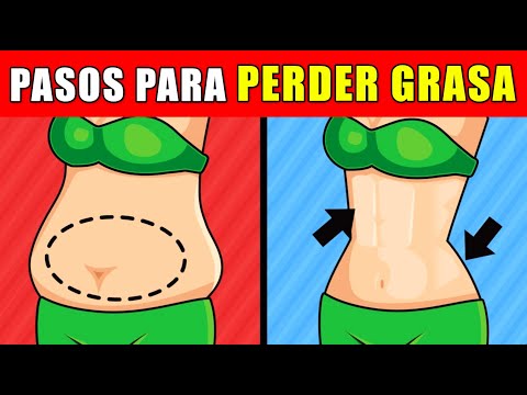 ✅ 8 PASOS para PERDER GRASA ABDOMINAL en 60 DÍAS | LA MEJOR MANERA DE QUEMAR GRASA