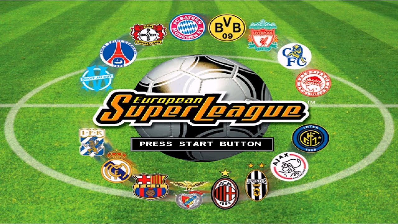 European Super League Dreamcast gameplay - Bayer München vs Real Madrid