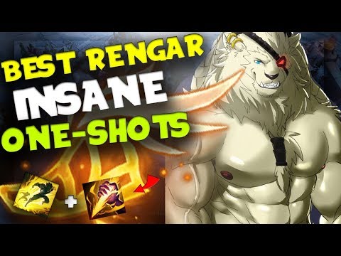 BEST RENGAR NA - INSANE COME BACK AND ONE-SHOTS FOR FREE ELO!!