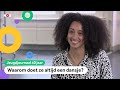 Presentator Evita beantwoordt vragen van kinderen