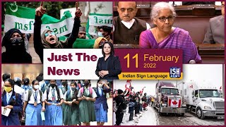 11 Feb 2022 : Just The News | Faye D’Souza | ISH News | ISL