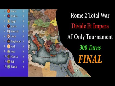 YOU WON'T BELIEVE WHO WON!! - Rome 2 Total War AI Only Tournament Final Part