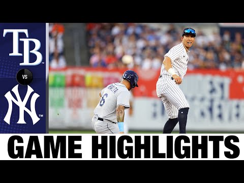 Rays vs. Yankees Game Highlights (8/17/22) | MLB Highlights