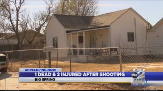 One dead, two injured after Big Spring shooting