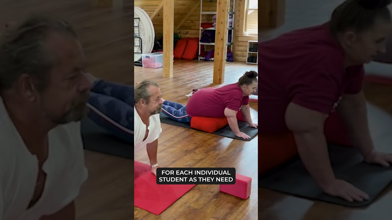 What Flow and Restore Yoga Class Is Like - Flow & Restore Yoga at the Big Red Barn Retreat