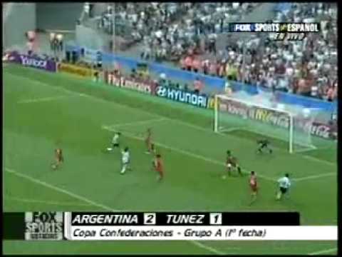 2005 FIFA Confederations Cup Germany - Argentina vs Tunisia