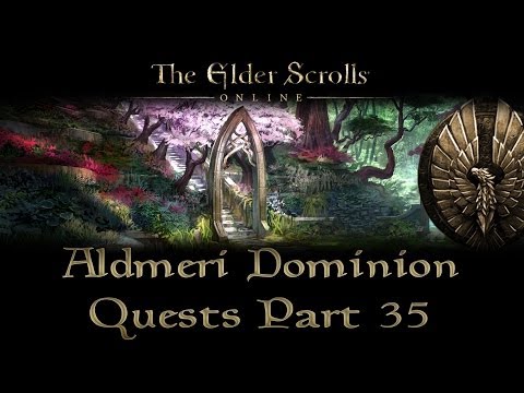 ESO - Aldmeri Dominion Quests - Part 35 - Auridon Part 25 - Harsh Lesson