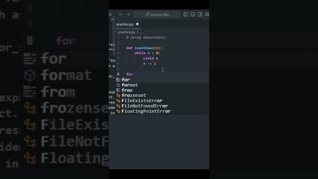 Using Generators | #python #pythonprogramming#coding#learnpython #pythonforbeginners