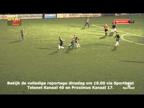 De 1 0 uit Thes Sport vs KVK Wellen