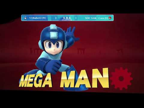 SOS2 Grand Finals - V3|Bullet12 (Mega Man/Corrin) vs SOC|Coco (Mario)