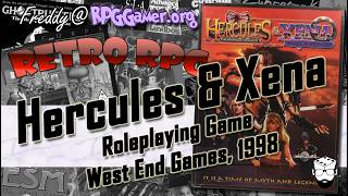 The Hercules & Xena Roleplaying Game (West End Games, 1998) | Retro RPG