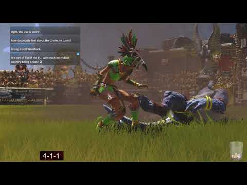 Blood Bowl 2 - Danger Zons Game 7 - Amazons vs. Lizardmen