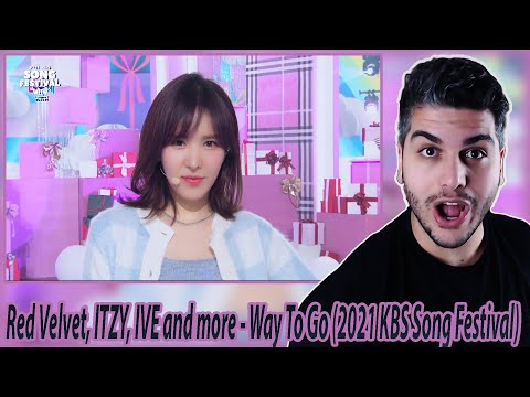 Red Velvet, ITZY, IVE and more - Way To Go (2021 KBS Song Festival) | K-POP TEPKİ | K-POP REACTION