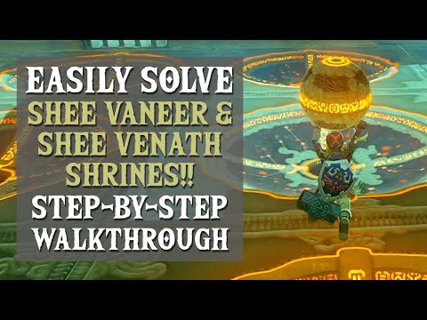 Shee Vaneer Shrine & Shee Venath Shrine - Breath of the Wild