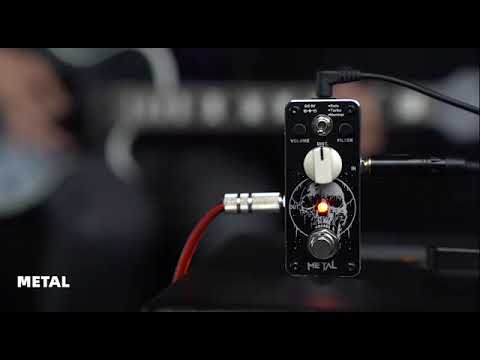 Sondery Metal Distortion Pedal for Electric Guitars, 3 Modes of Solo Turbo and Normal
