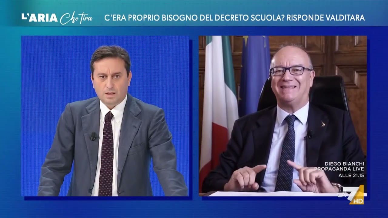 Scuola, il ministro Valditara: "Gap enorme tra studenti stranieri e italiani, dobbiamo ...