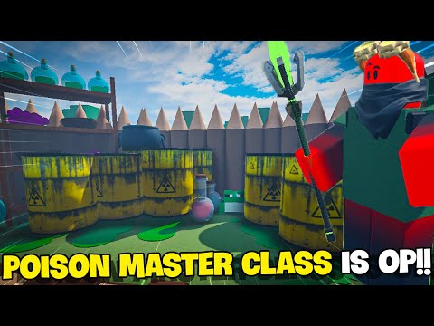 New Poison Master Class is TOO OP in 99 Nights in a Forest!