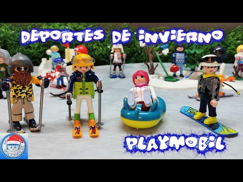 Unboxing de Playmobil de Esquiador (9284) y Deportes de Invierno (9286) Family Fun