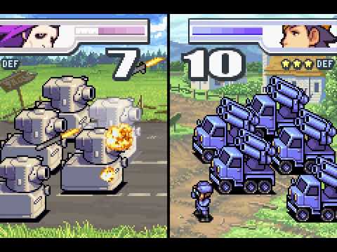 Advance Wars 2 - Black Hole Rising (GBA) [Part 9] - Tanks!!! | Grit vs Adder (Snake)