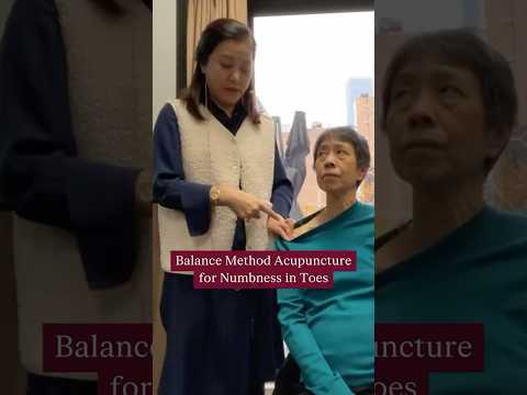 Balance Method Acupuncture for Numbness in Toes