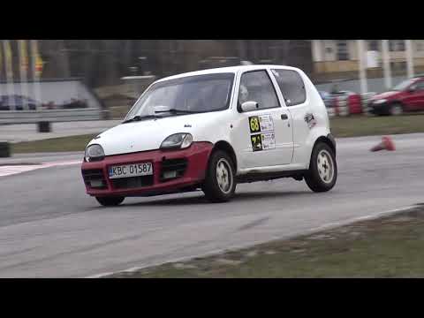 Dawidow Szymon - Fiat Seicento - SuperOES 3 Runda  Tor Kielce 16-03-2019