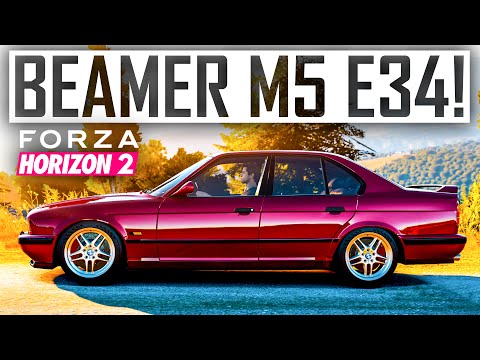 Forza Horizon 2 ~ Beautiful 516HP BMW M5 E34 ~ Hayfever Kicked In Yo!