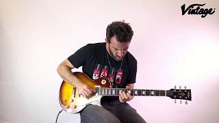 Video thumbnail for Vintage Guitars – V100 Flamed Ice Tea by חלילית / Halilit