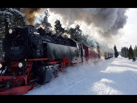 Brockenbahn am Goetheweg // 99 222 donnert zum Brocken