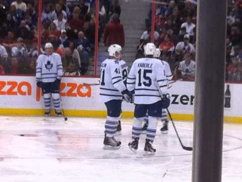 Maple Leafs vs. Senators November 27, 2010
