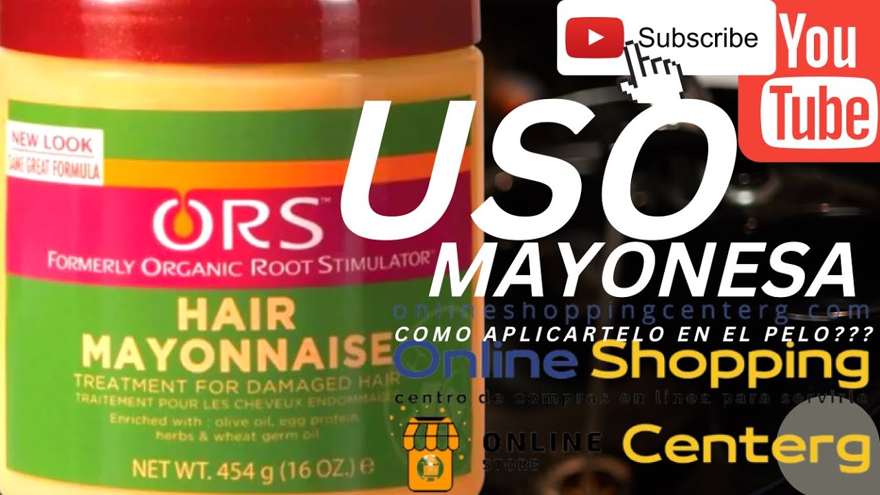 Video de Mascarilla Mayonesa O.R.S Hair Mayonnaise
