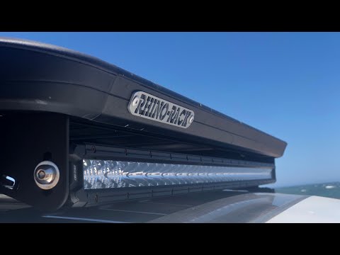 Prado 150, Rhino-Rack Backbone lightbar wiring