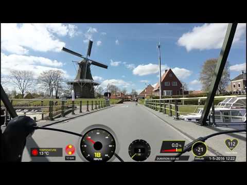 Oostum Garnwerd 1 mei 2016 garmin virb xe GPS