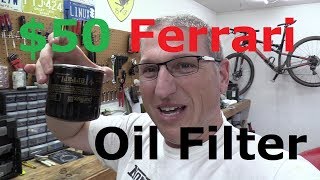 Here is what's inside a $50 Ferrari Oil filter