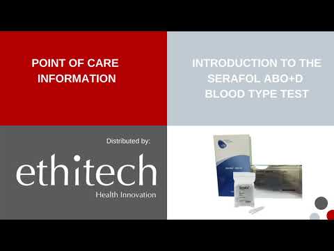 Быстрый тест для определения группы крови и резуса 2шт. - фото 1 - id-p2896066842