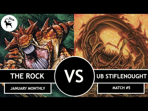 The Rock vs UB Stiflenought Premodern Monthly Open January 2021 Match #5