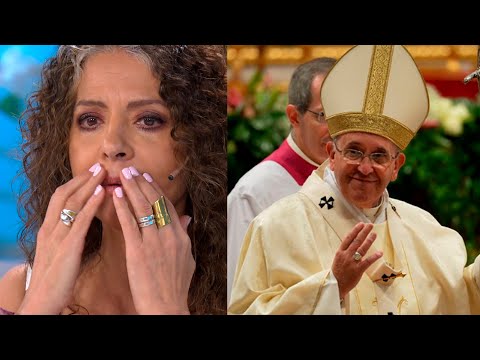 "Me temblaba todo el cuerpo", Patricia Sosa contó el día que cantó para el Papa en el Vaticano