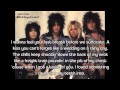 Motley Crue-The Animal In Me Lyrics 