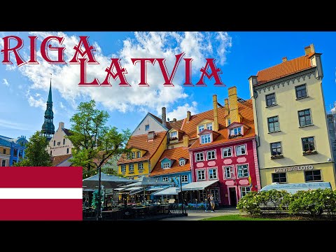 Walk Here: Riga, Latvia - 2024 - 4k UHD 60fps