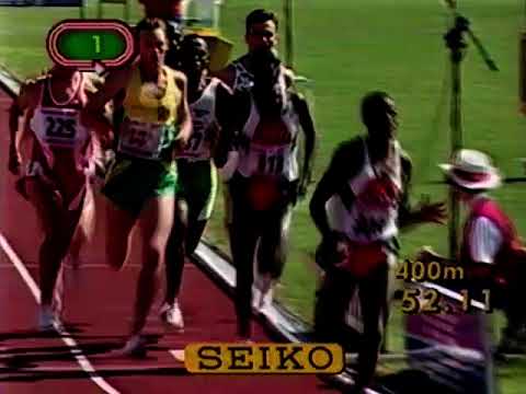 Men's 800m Final - Commonwealth Games - Victoria 1994