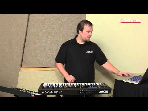 Akai Professional Advance 49 Keyboard Controller Demo by Sweetwater