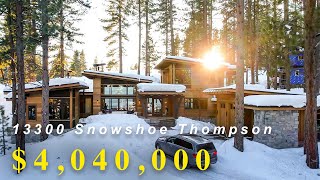 *MUST SEE* EPIC DREAM HOME IN TRUCKEE CA FOR SALE!! 13300 Snowshoe Thompson *HOME THEATRE*