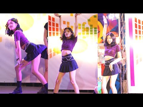 171118 UZI cover Blackpink (Doris as Jisoo) - 붐바야 (BOOMBAYAH) @ The outdoor plaza
