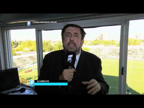 El análisis de Alejandro Apo. Chicago 0 - Racing 0. Fecha 10. Primera División 2015. FPT