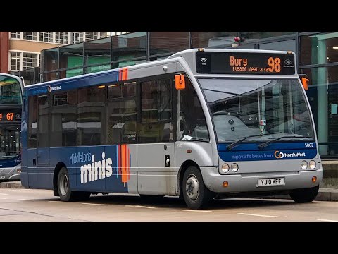 Rare Allocation: Go North West Optare Solo Mercedes Benz OM904 YJ10 MFF (5002)