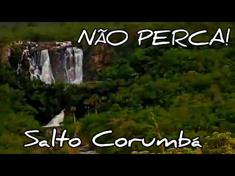 OLHA que MARAVILHA o SALTO CORUMBÁ na Corumbá de Goiás, vista da rodovia 